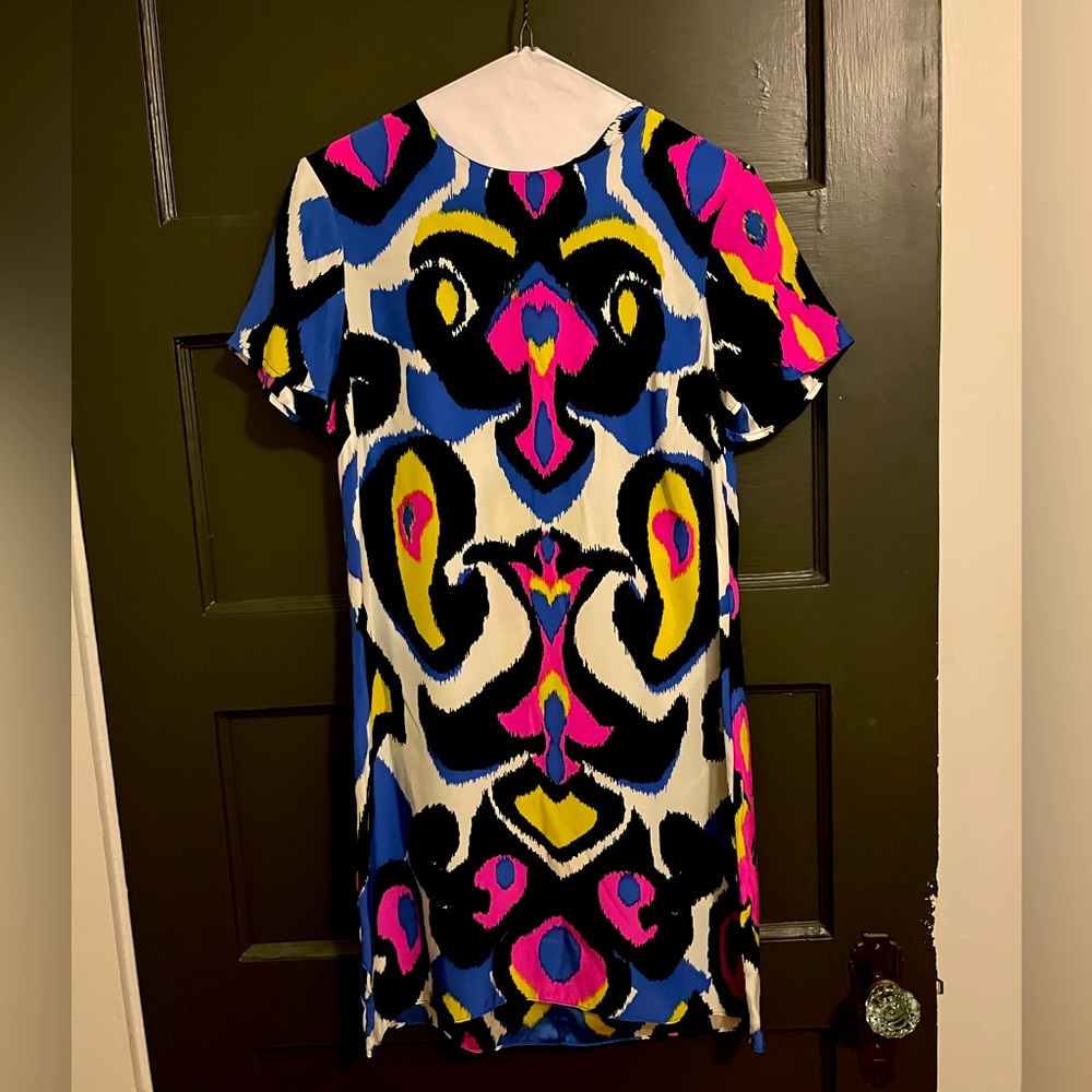 Alice and Trixie silk short sleeve dress size S small